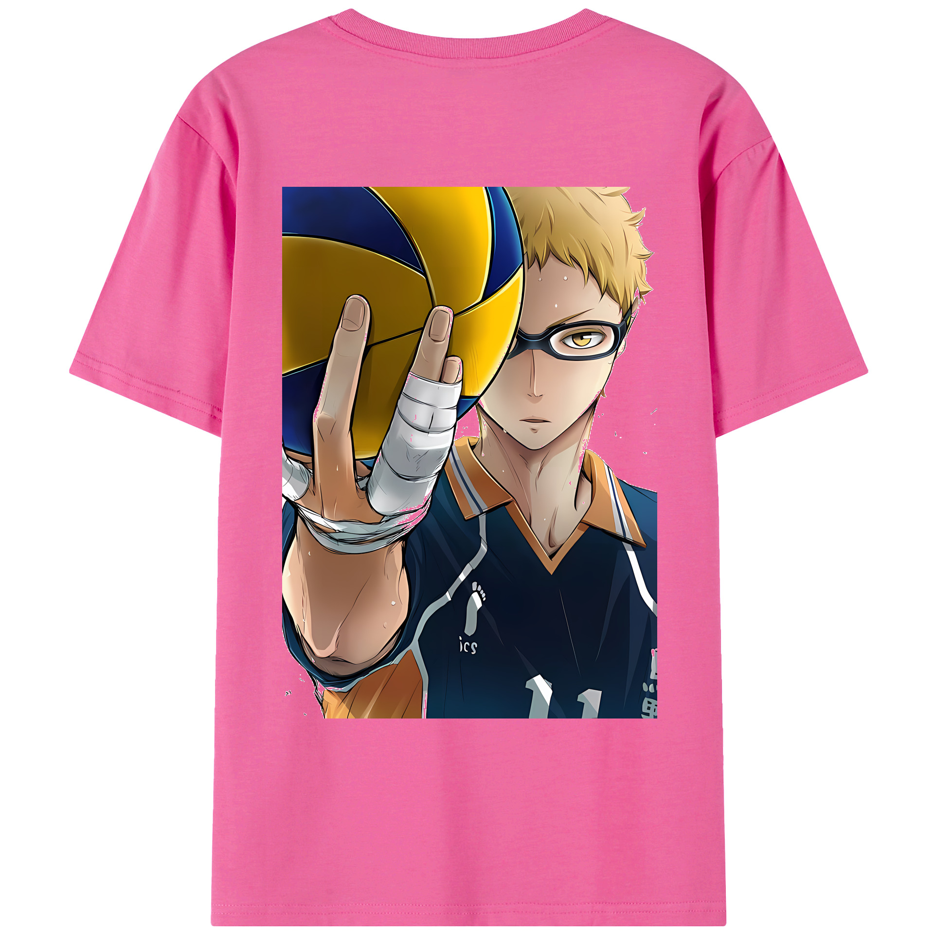 （画像用） ハイキュー!! Haikyu!! レディース半袖Tシャツ(バックプリント)